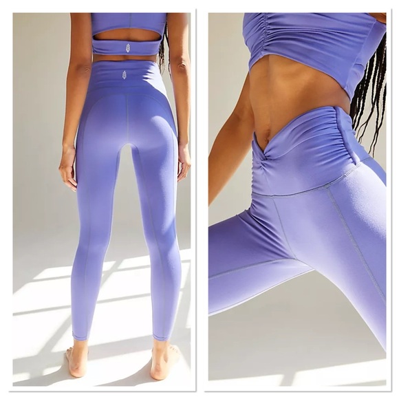 Free People Pants - Free People High-Rise Ankle Breathe Deeper Leggings Size XS